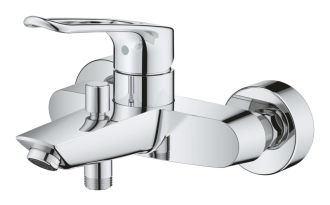 Vanová baterie Grohe Eurosmart New bez sprchového setu 150 mm chrom 25241003