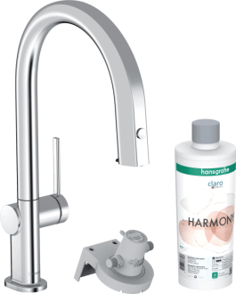 Dřezová baterie Hansgrohe Aqittura bez výpusti chrom 76801000