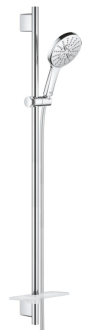 Sprchový set Grohe Rainshower SmartActive na stěnu s poličkou chrom 26578000