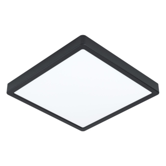 Nástěnné světlo Eglo Fueva 28,5x3 cm plast černá 99271