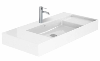 Umyvadlo Roca Inspira 100x49 cm otvor pro baterii uprostřed A32752A000
