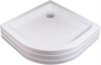 Sprchová vanička čtvrtkruhová Ravak 80x80 cm akrylát A204001120