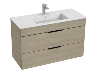 Koupelnová skříňka s umyvadlem Jika Cube 100x43x62,2 cm jasan H4536521765141