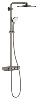 Sprchový systém Grohe Euphoria SmartControl na stěnu s termostatickou baterií kartáčovaný Hard Graphite 26507AL0
