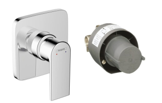 Sprchová baterie Hansgrohe Vernis Shape včetně podomítkového tělesa chrom 71662000