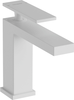 Umyvadlová baterie Hansgrohe Tecturis E s výpustí matná bílá 73010700