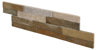 Kamenný obklad Stones Lithos ivory 10x40 cm KAMENIV