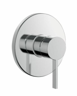 Sprchová baterie Laufen KARTELL BY LAUFEN bez podomítkového tělesa chrom H3313360040001