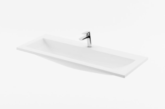Umyvadlo Ravak Clear 80x38 cm otvor pro baterii, bez přepadu XJJ01180000