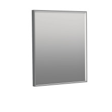 Zrcadlo LED 60x70,hliník,IP44 ALUZ6070LEDP