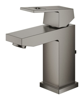 Umyvadlová baterie Grohe Eurocube s výpustí kartáčovaný Hard Graphite 23127AL0