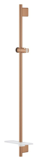 Sprchová tyč Grohe Rainshower SmartActive na stěnu s poličkou kartáčovaný Warm Sunset 26603DL0