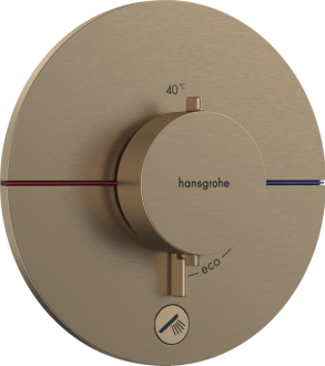 Sprchová baterie Hansgrohe ShowerSelect Comfort S bez podomítkového tělesa kartáčovaný bronz 15562140