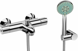 Vanová baterie Jika Deep se sprchovým setem 150 mm chrom H3231U70042711