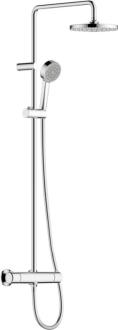 Sprchový systém HANSA BASIC s termostatickou baterií chrom 55350110