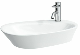 Umyvadlo na desku Laufen Palomba 60x38 cm otvor pro baterii vpravo H8168030001041