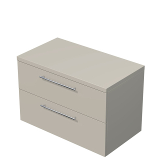 Koupelnová skříňka pod umyvadlo na desku Naturel Ratio 90x59,6x50 cm kašmír mat ND902Z56.A3746