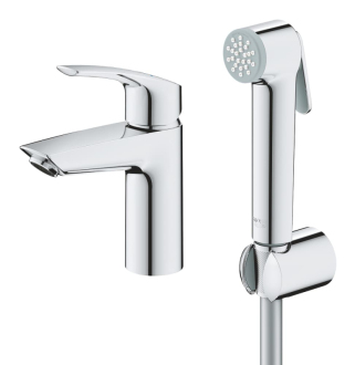 Umyvadlová baterie Grohe Eurosmart New s bidetovou sprškou chrom 23124003