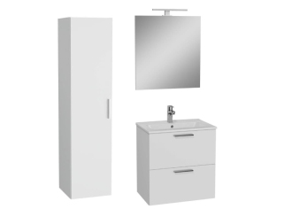 Koup. sestava s umyv. 60 cm vč. umyv. baterie VitrA Mia bílá KSETMIA60B