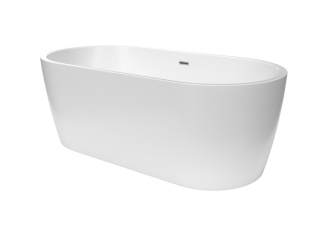 Volně stojící vana SAT Brevis 160x80 cm akrylát levá i pravá SATVBRE1600