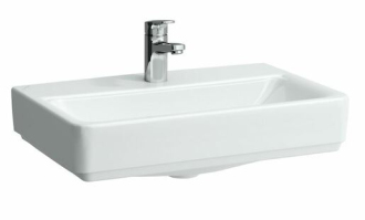 Umyvadlo Laufen Pro 55x38 cm otvor pro baterii uprostřed H8179580001041