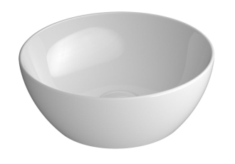 PURA keramické umývátko na desku, průměr 32cm, bílá ExtraGlaze 885411
