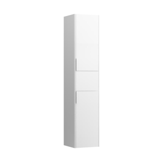 Koupelnová skříňka vysoká Laufen Base 35x165x33,5 cm bílá lesk H4027121102611