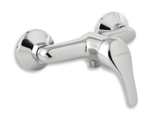 Sprchová baterie Novaservis Titania Iris bez sprchového setu 150 mm chrom 92061/1.0