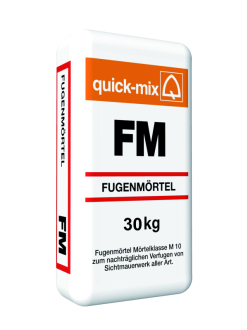 Spárovací hmota quick-mix FM tmavě šedá 30 kg CG2W QMFMTSE