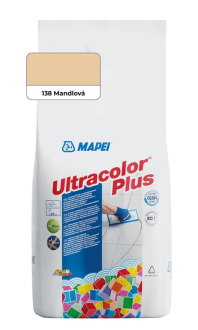 Spárovací hmota Mapei Ultracolor plus mandlová 2 kg CG2WA MAPU2138