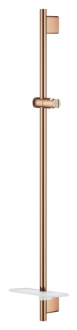 Sprchová tyč Grohe Rainshower SmartActive na stěnu s poličkou Warm Sunset 26603DA0