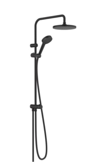 Sprchový systém Hansgrohe Vernis Blend na stěnu bez baterie černý mat 26272670