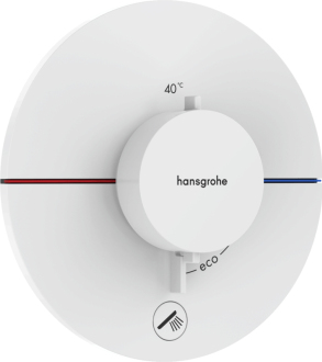 Sprchová baterie Hansgrohe ShowerSelect Comfort S bez podomítkového tělesa matná bílá 15562700