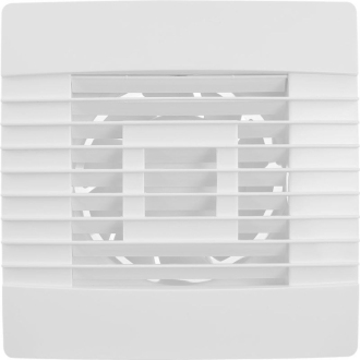 Haco ventilátor stěnový bílý s žaluzií AVPRO150S