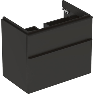 Koupelnová skříňka pod umyvadlo Geberit Smyle Square 73,4x62x47 cm láva 500.353.JK.1