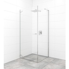 Sprch. dveře SIKOTGD + pevná stěna 80 SATTGDO100S80