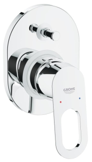 Vanová baterie Grohe BauLoop včetně podomítkového tělesa chrom 29041000