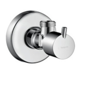 Rohový ventil Hansgrohe S, chrom, bez filtru 13901000