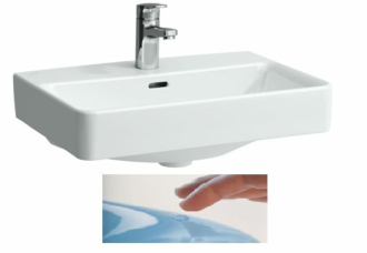 Umyvadlo Laufen Pro S 55x38 cm otvor pro baterii uprostřed H8189584001041