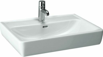 Nábytkové umyvadlo Laufen Pro 55x48 cm otvor pro baterii uprostřed H8179510001041