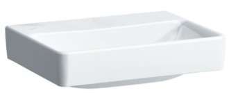 Umývátko Laufen Pro S 45x34 cm bez otvoru pro baterii, bez přepadu H8169610001421