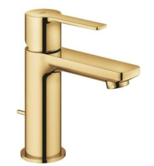 Umyvadlová baterie Grohe Lineare New s výpustí Cool Sunrise 32109GL1