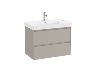 Koupelnová skříňka pod umyvadlo Roca Ona 80x64,5x46 cm písková mat ONA802ZPM