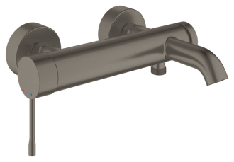 Vanová baterie Grohe Essence bez sprchového setu 150 mm kartáčovaný Hard Graphite 25250AL1