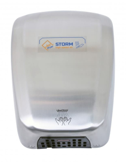 Vysoušeč rukou Jet Dryer STORM matný nerez 8596220006394