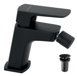 Novaservis Bidetová baterie Nobless EGO s výpustí, černá 43011,5