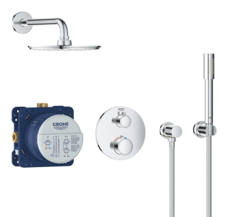 Sprchový systém Grohe Grohtherm včetně podomítkového tělesa chrom 34732000