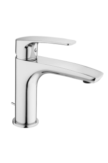 Umyvadlová baterie SAT Project s výpustí chrom SATBSPRO275