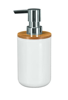 Dávkovač mýdla Kleine Wolke Timber bílá 5877100854