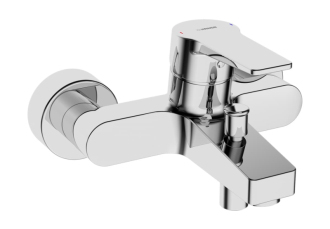 Vanová baterie Hansa Twist bez sprchového setu 150 mm chrom 09742183